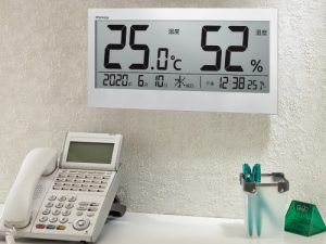MAGデジタル温度湿度計ビッグメーター