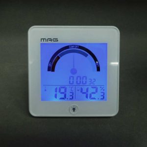 MAG(マグ) ライト時計付き 温度湿度計 インデクス TH-104